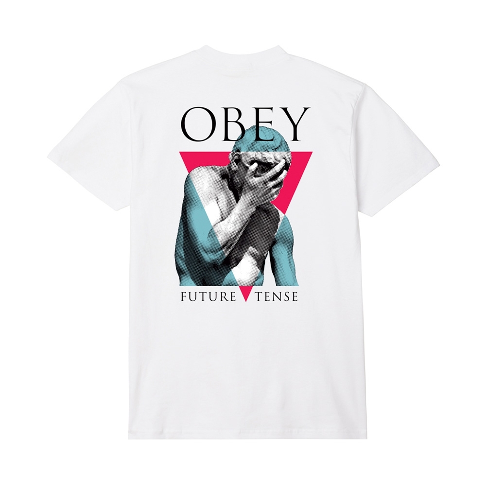 Camiseta Obey Future Tense Branco