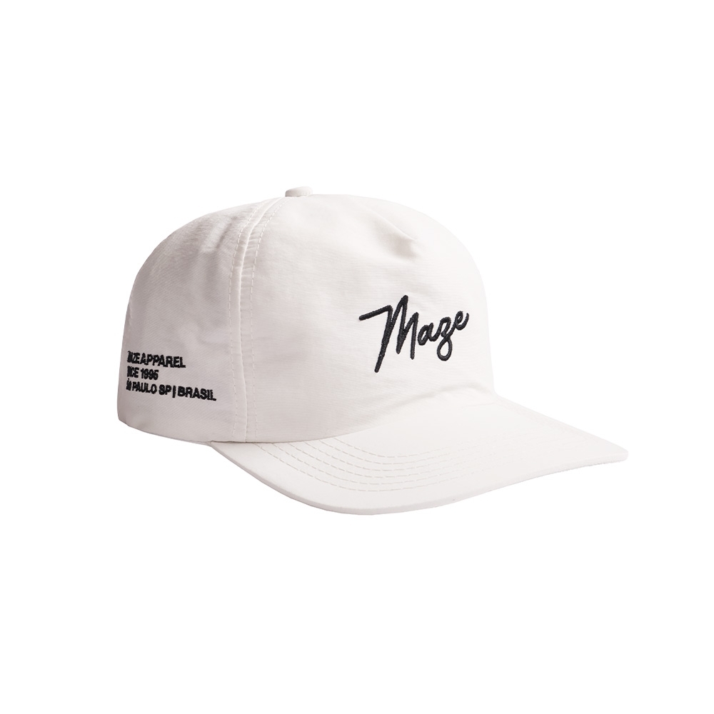 Boné Maze Dad Hat Poliamida Branco