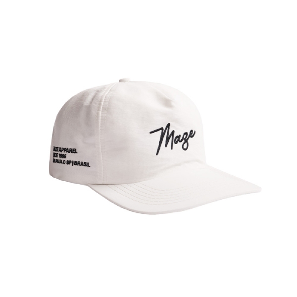Boné Maze Dad Hat Poliamida Branco