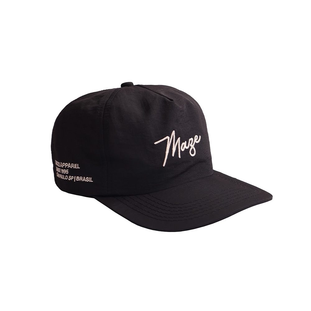 Boné Maze Dad Hat Poliamida Preto