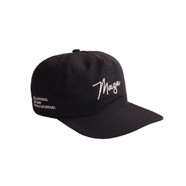Boné Maze Dad Hat Poliamida Preto