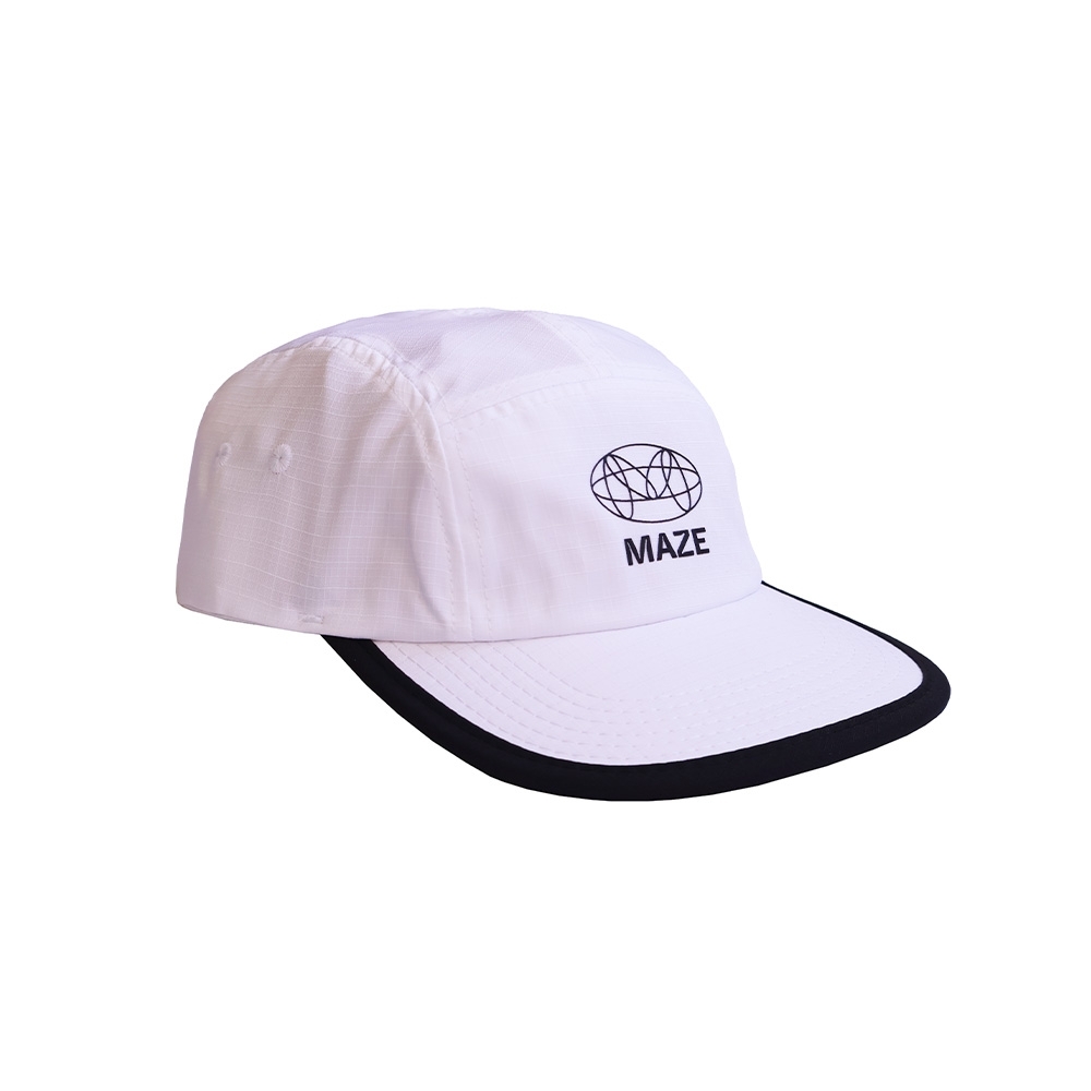 Boné Maze Five Panel Rip Stop Branco