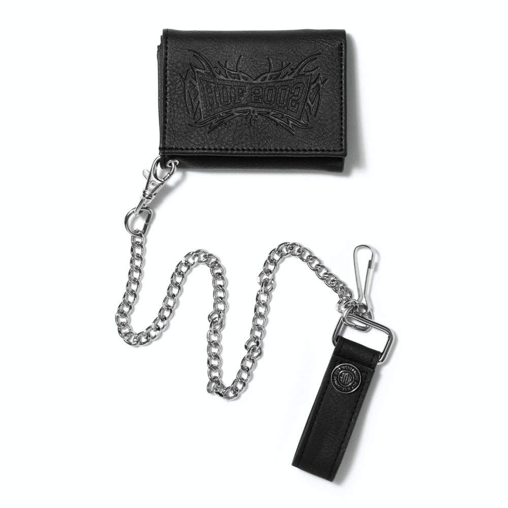 Carteira Huf 2002 Chain Wallet Preto