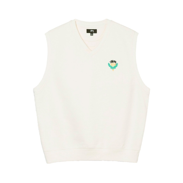 Colete Stussy Fleece Creme
