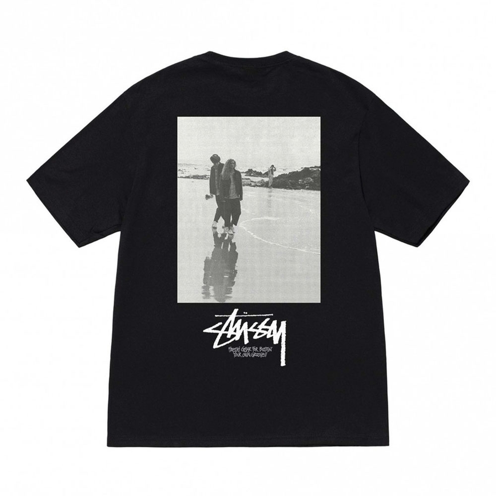 Camiseta Stussy Low Tide Preto