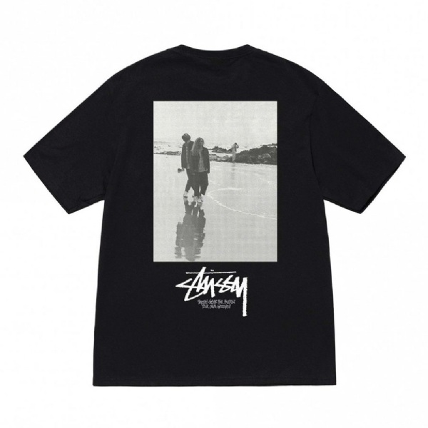 Camiseta Stussy Low Tide Preto