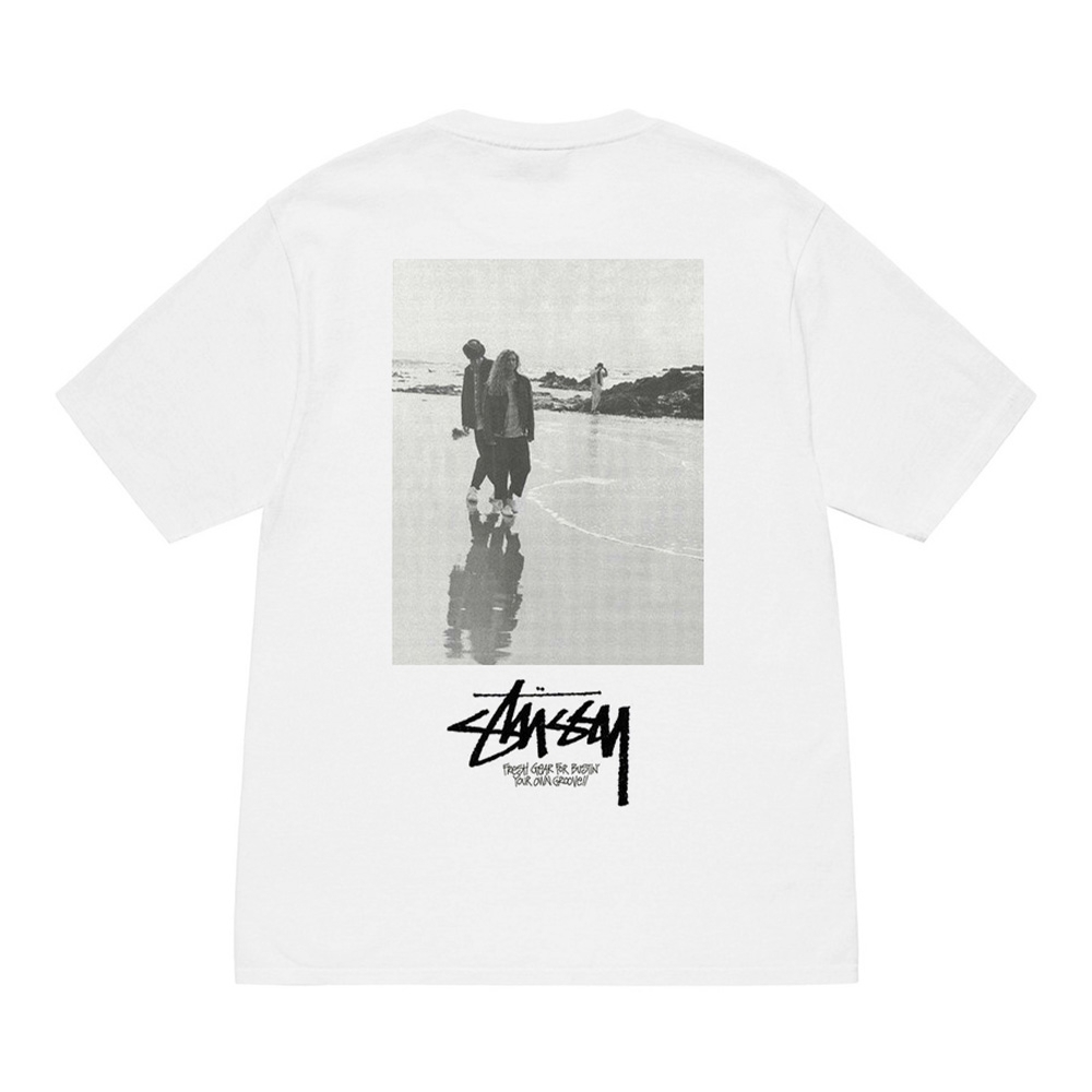 Camiseta Stussy Low Tide Branco