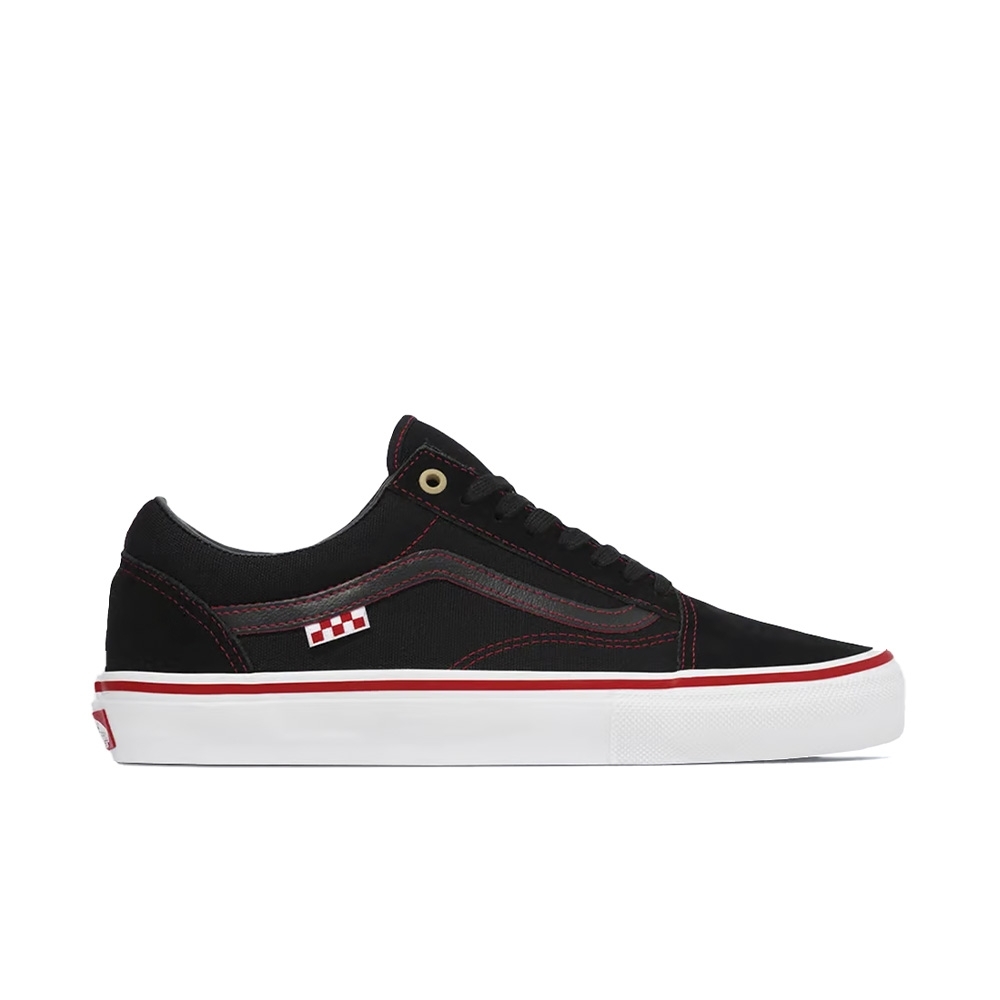 Tênis Vans Skate Old Skool Vi Kakinho Preto/vermelho