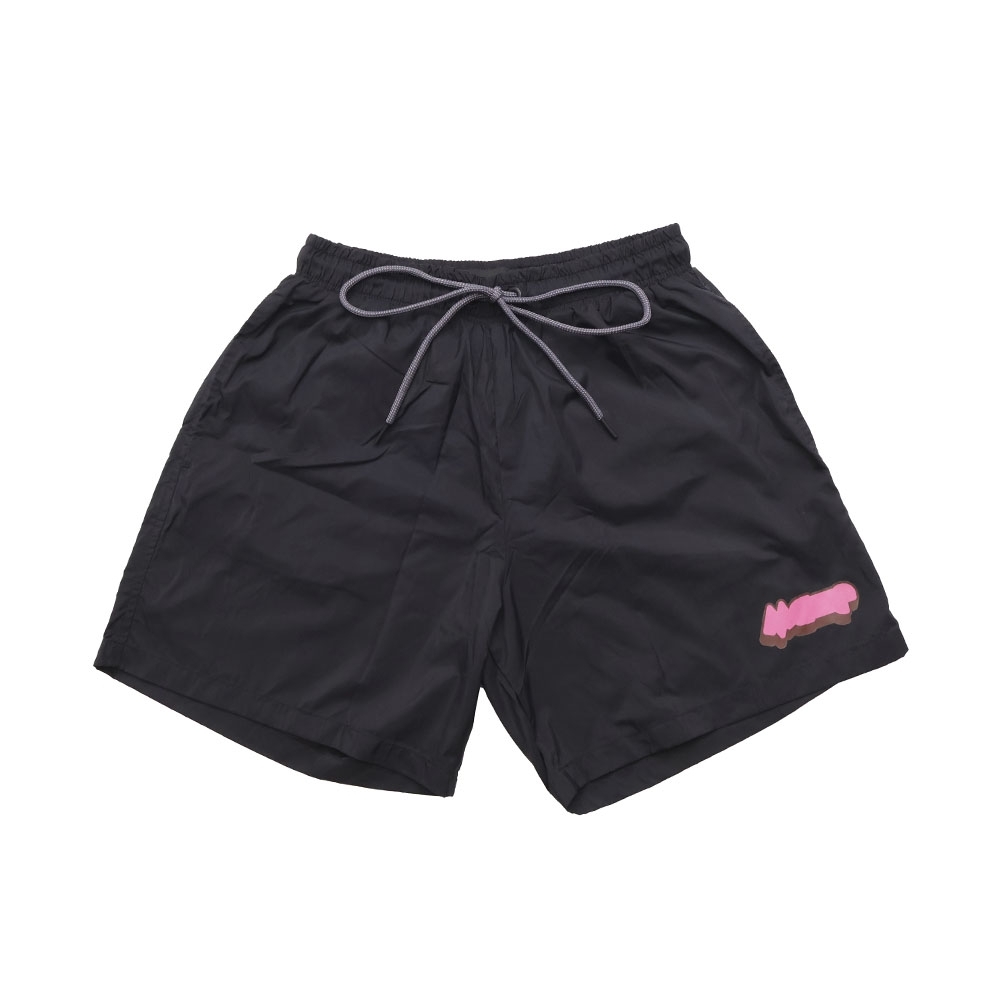 Bermuda Maze Logo Rosa Preto