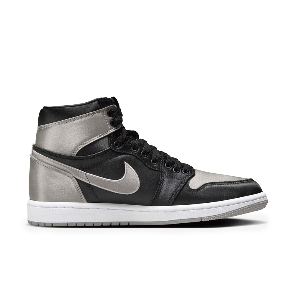 Tenis Nike Air Jordan 1 High Og "satin Shadow" Preto/prateado