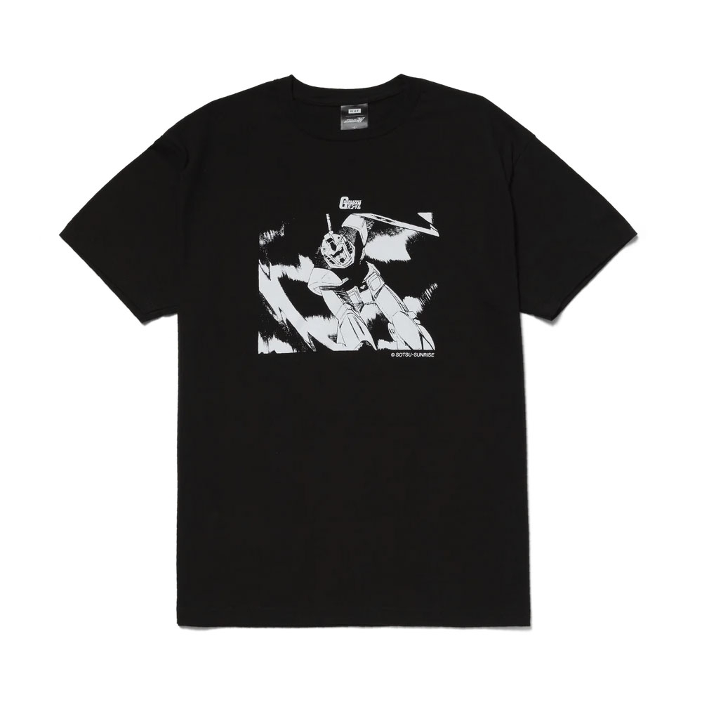 Camiseta Huf Gundam Rising Preto