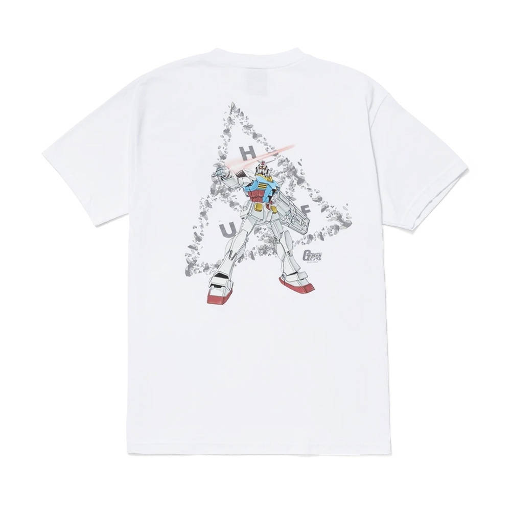Camiseta Huf Gundam Tt Branco