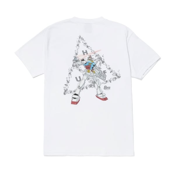 Camiseta Huf Gundam Tt Branco