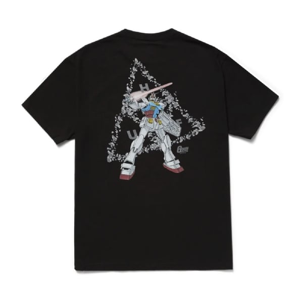Camiseta Huf Gundam Tt Preto
