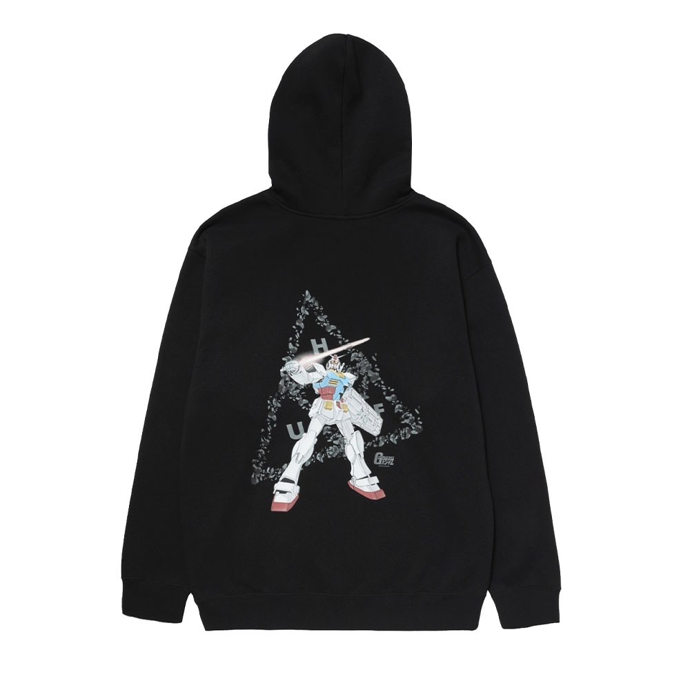 Moletom Huf Gundam Tt Preto