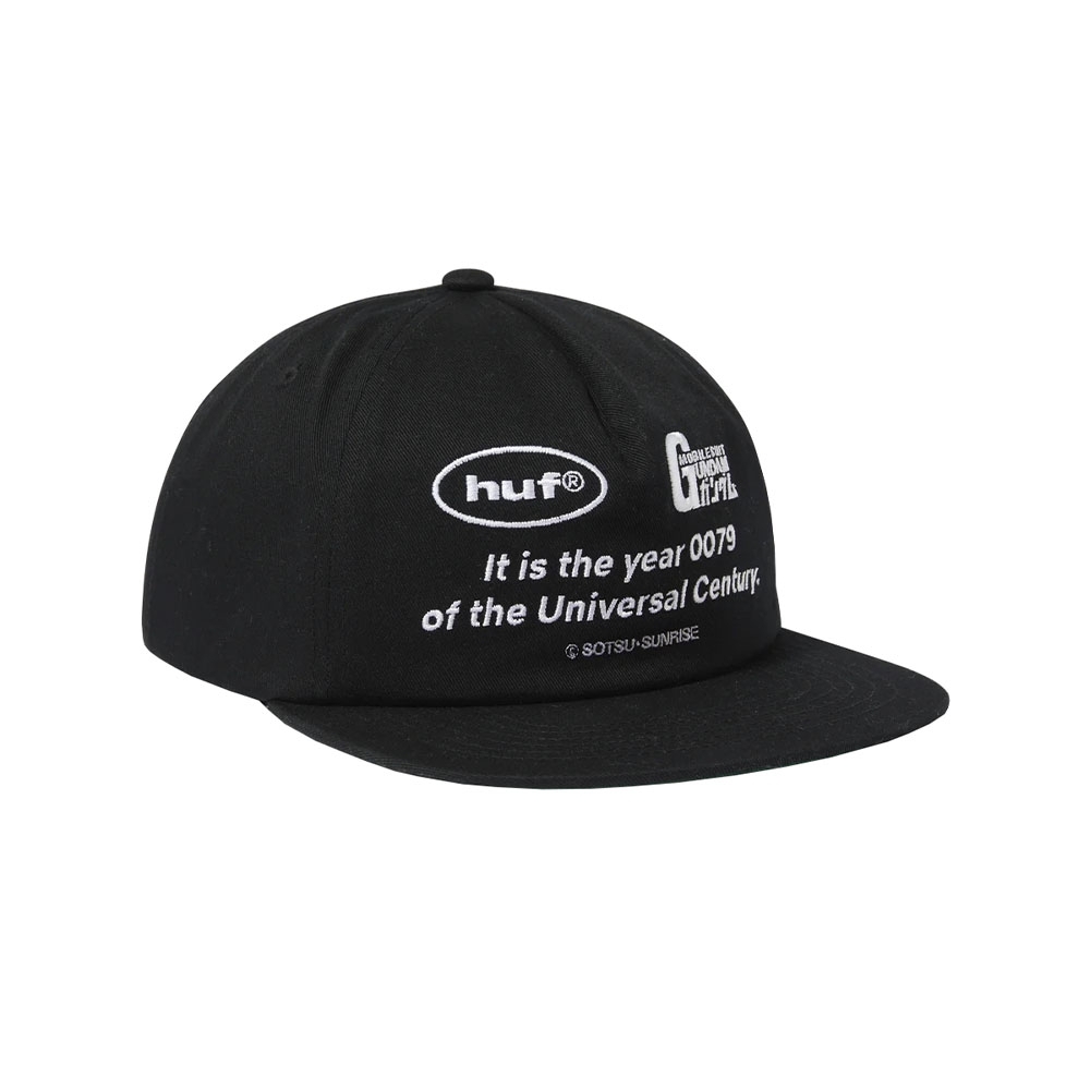 Boné Huf Universal Century Snapback Preto
