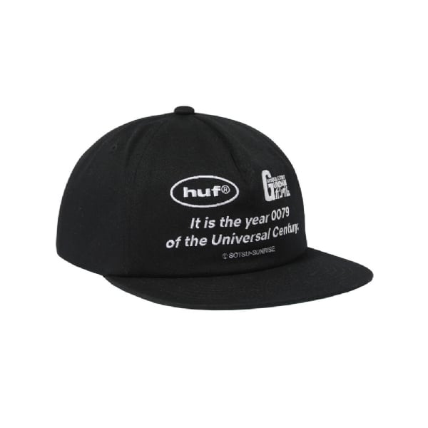 Boné Huf Universal Century Snapback Preto