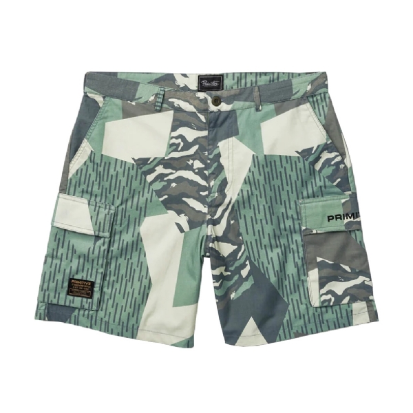 Bermuda Primitive Multicamo Cargo Camuflado