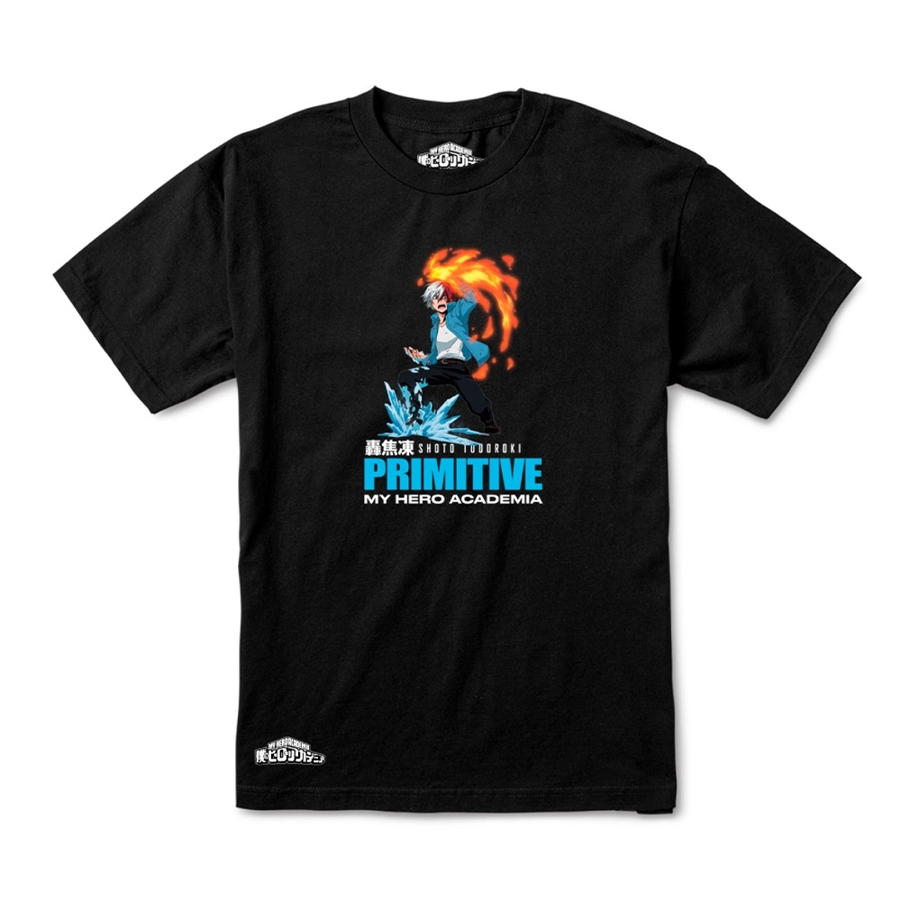 Camiseta Primitive Flashfreeze Heatwave Shoto Preto