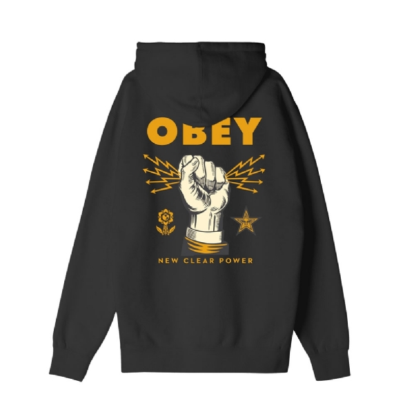 Moletom Obey New Clear Preto
