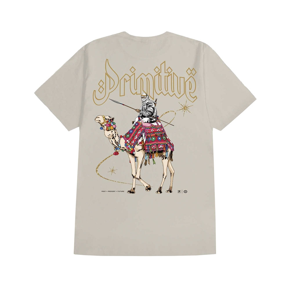 Camiseta Primitive Journey Creme