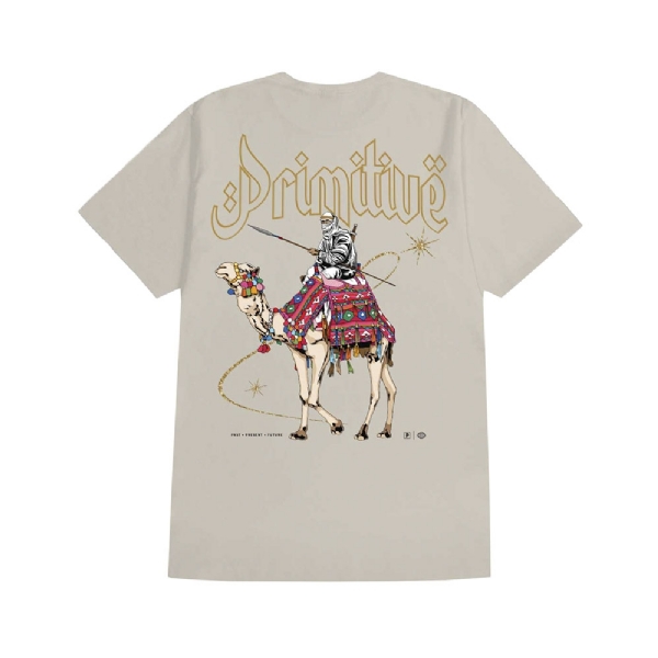 Camiseta Primitive Journey Creme