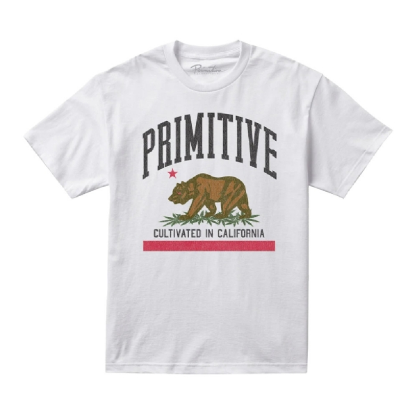 Camiseta Primitive Cultivated Hw Branco