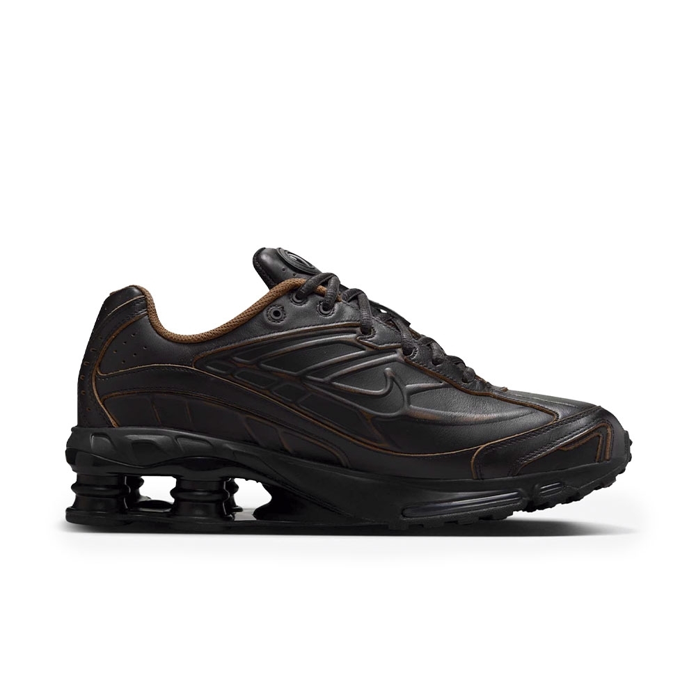 Tenis Nike Shox Ride 2 Premium "black And Light British Tan" Preto/marrom