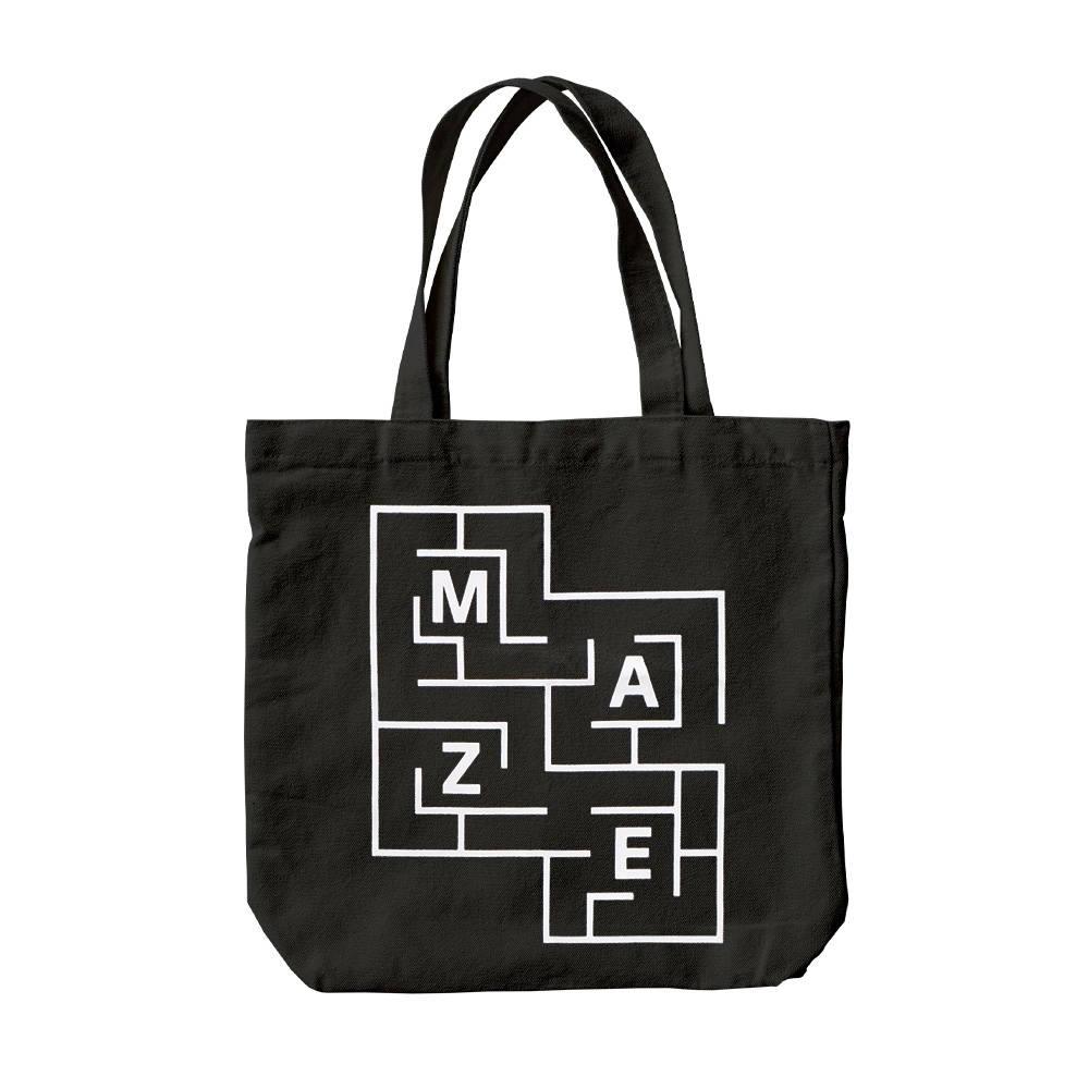 Ecobag Maze Holidays Preto