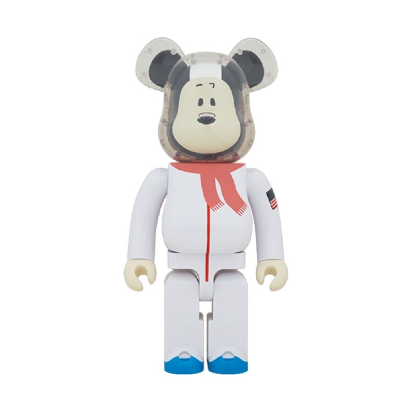 Bearbrick Astronaut Snoop "400%" Branco