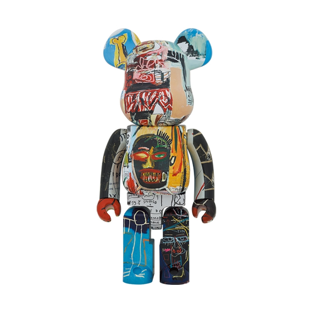 Bearbrick Jean-michel Basquiat "1000%" único