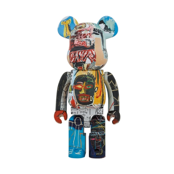 Bearbrick Jean-michel Basquiat "1000%" único