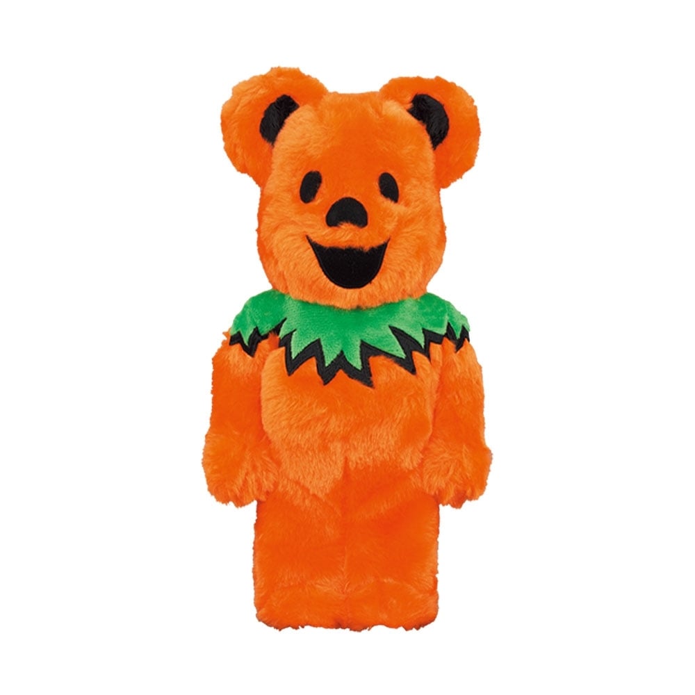 Bearbrick Grateful Dead Dancing Bears Costume 400% Laranja