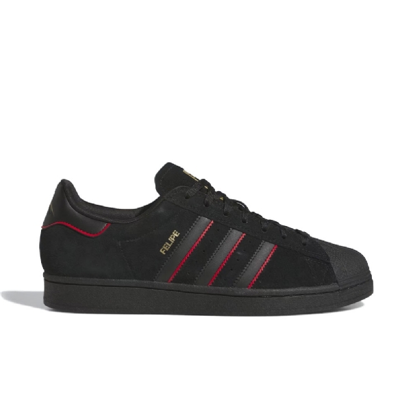 Tênis Adidas  Superstar X Felipe Preto/vermelho