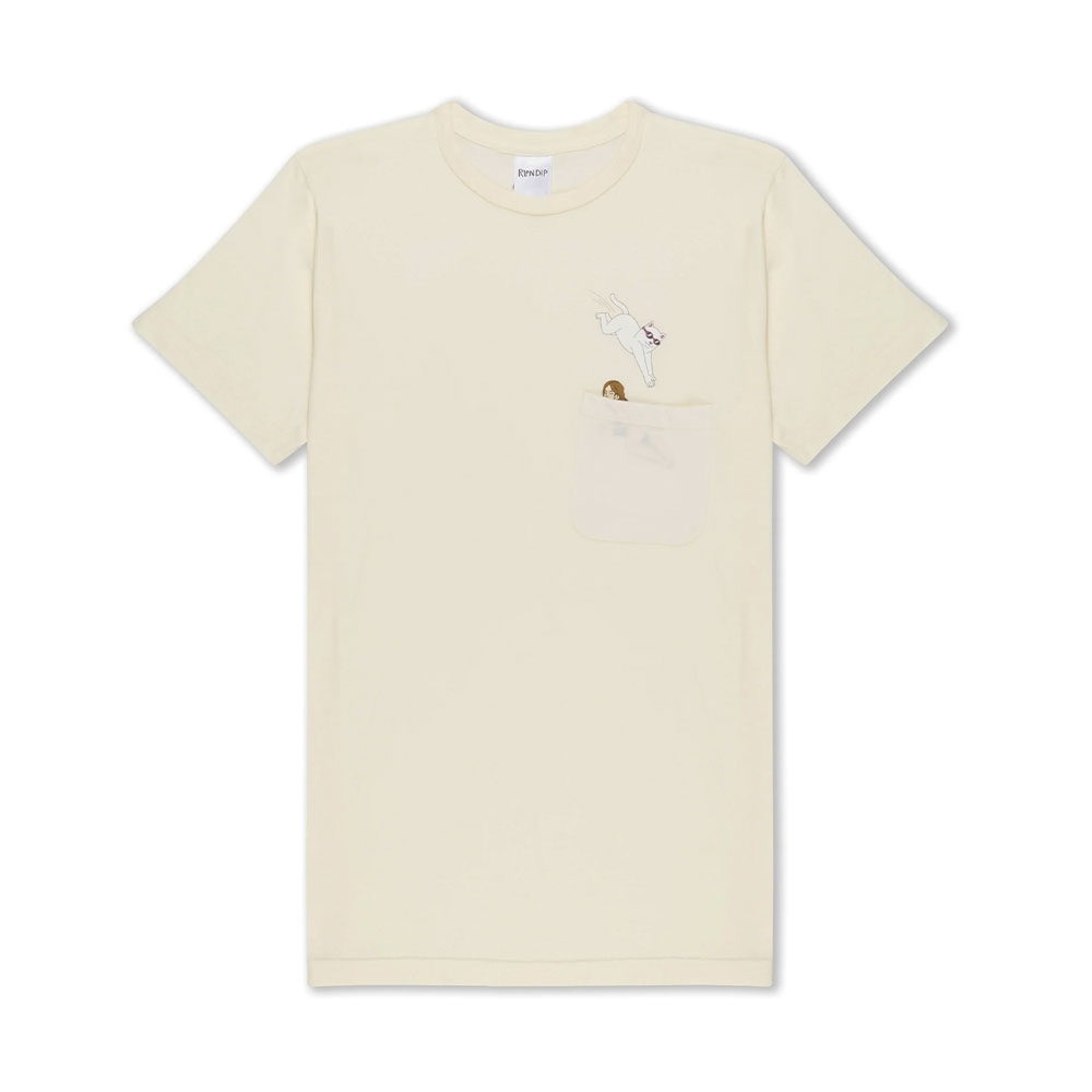 Camiseta Ripndip Jumpin In Pocket Natural