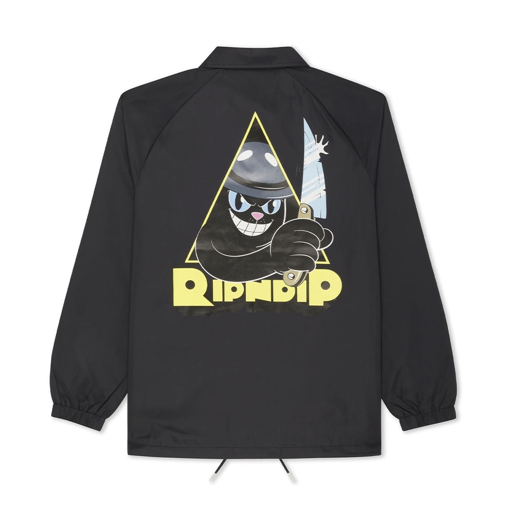 Jaqueta Ripndip Slice And Dice Coaches Preto