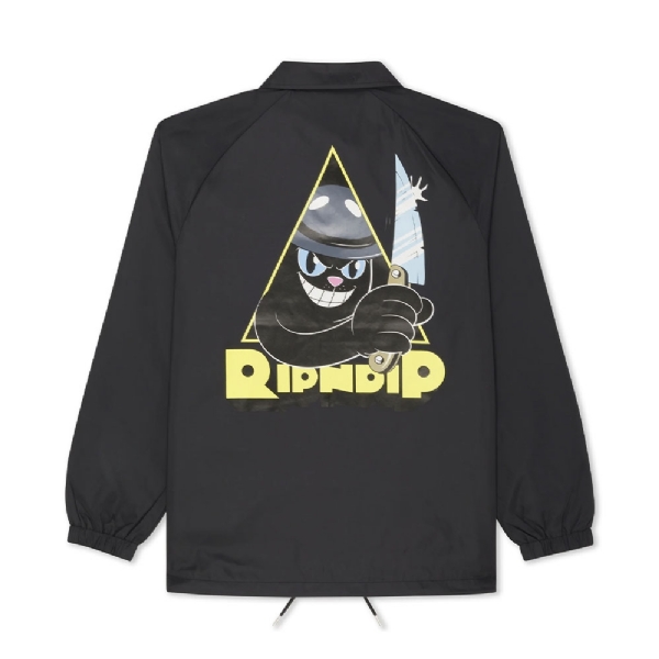 Jaqueta Ripndip Slice And Dice Coaches Preto