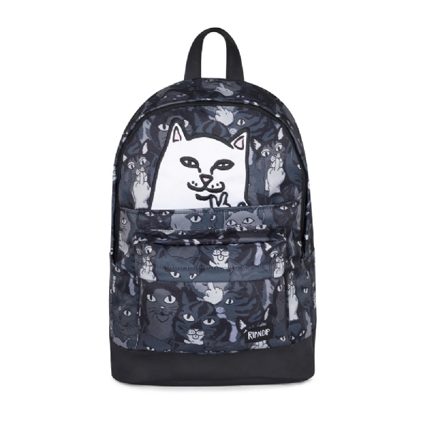 Mochila Ripndip Lord Nermal Family Tree Preto