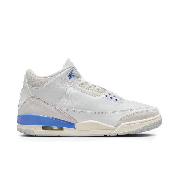 Tenis Nike Air Jordan 3 Retro Branco/azul