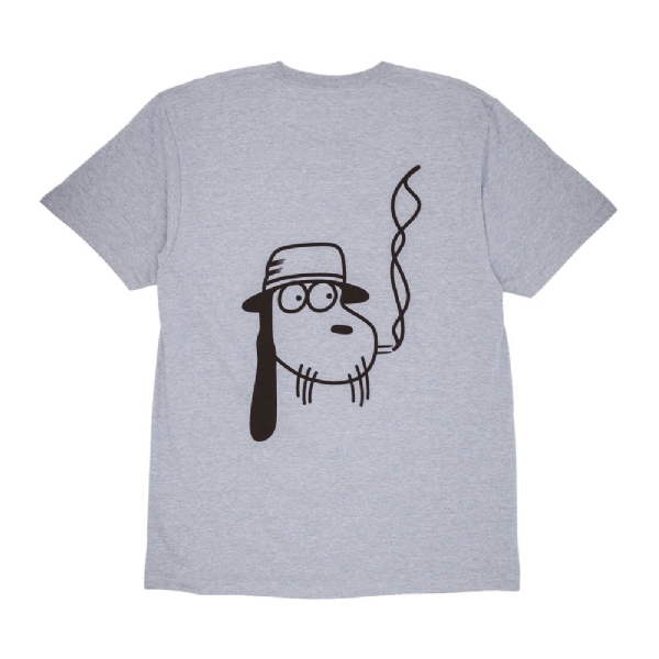 Camiseta  F.awesome Sk8 Fucks Cinza