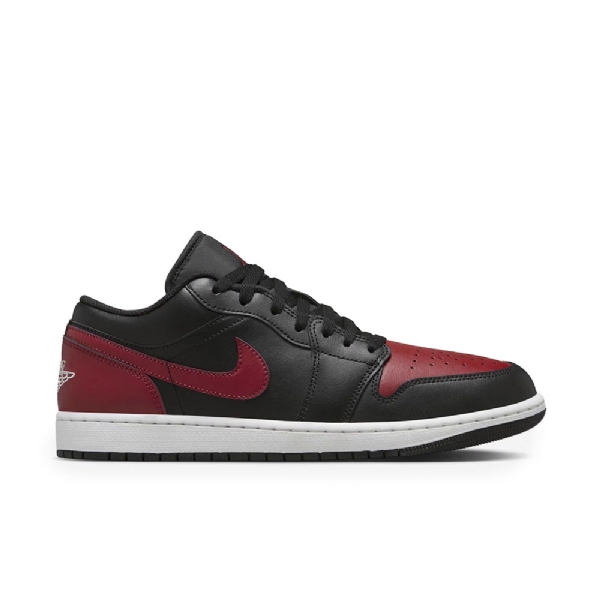 Tênis Nike Air Jordan 1 Low "bred Preto/vermelho