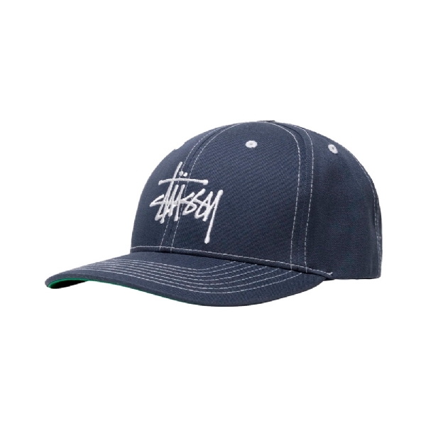 Boné Stussy Structured Low Pro Azul Marinho