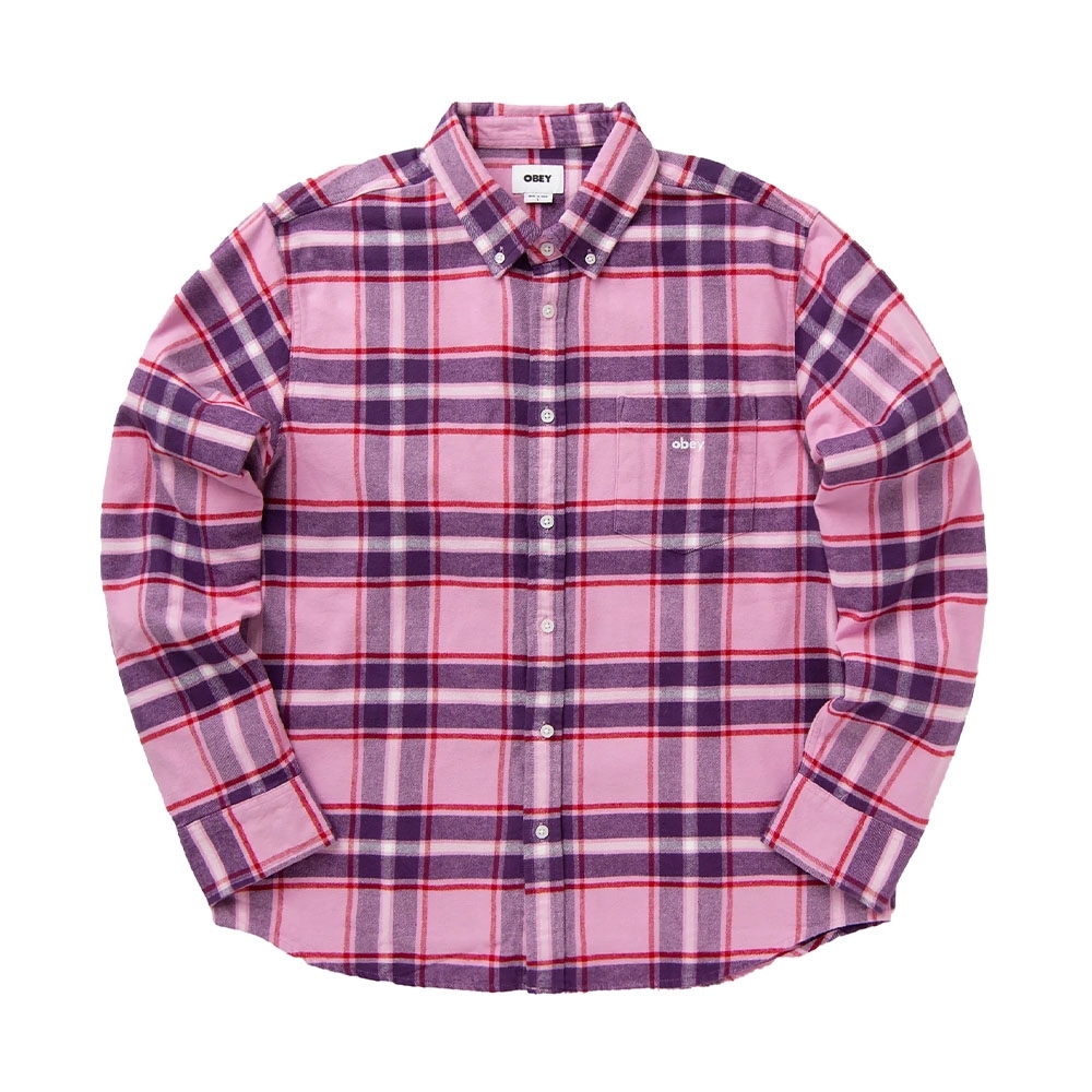 Camisa Obey Wilson Woven Xadrez