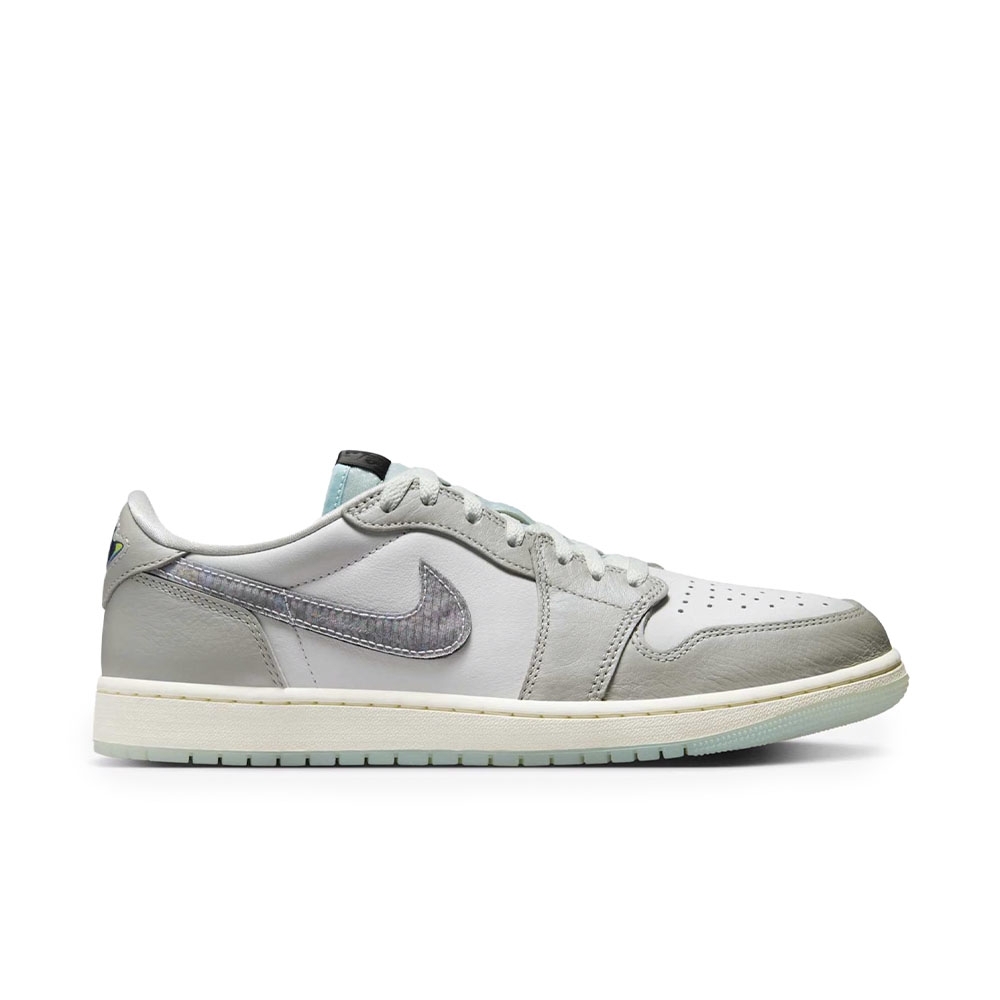 Tenis Nike Air Jordan 1 Retro Low "lny" Branco/cinza