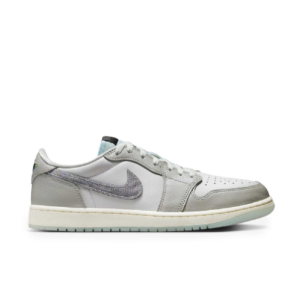 Tenis Nike Air Jordan 1 Retro Low "lny" Branco/cinza
