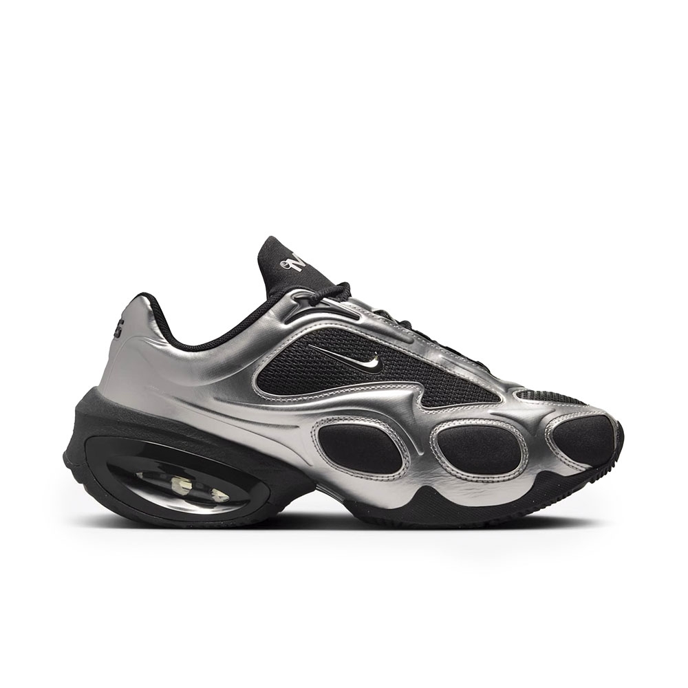 Tenis Nike Black And Metallic Silver Preto/cinza