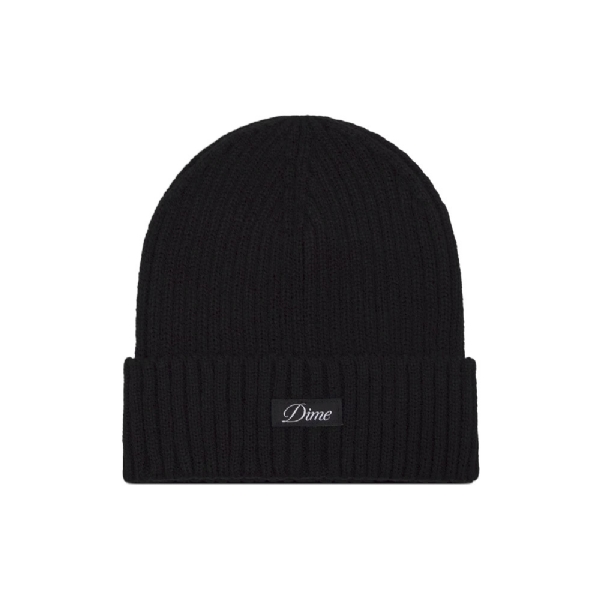 Gorro Dime Cursive Fold Preto