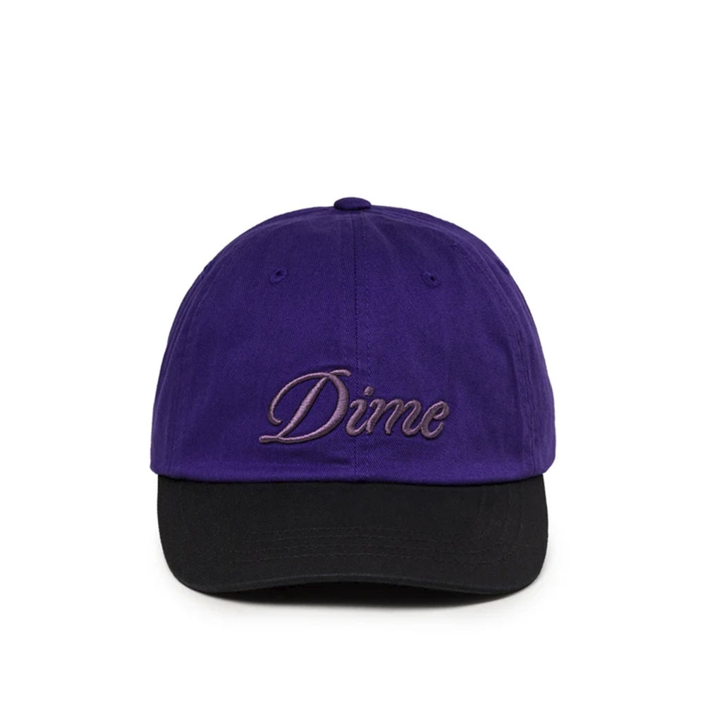 Boné Dime Cursive Low Pro Roxo/preto