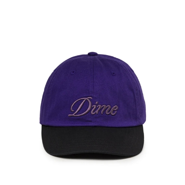 Boné Dime Cursive Low Pro Roxo/preto