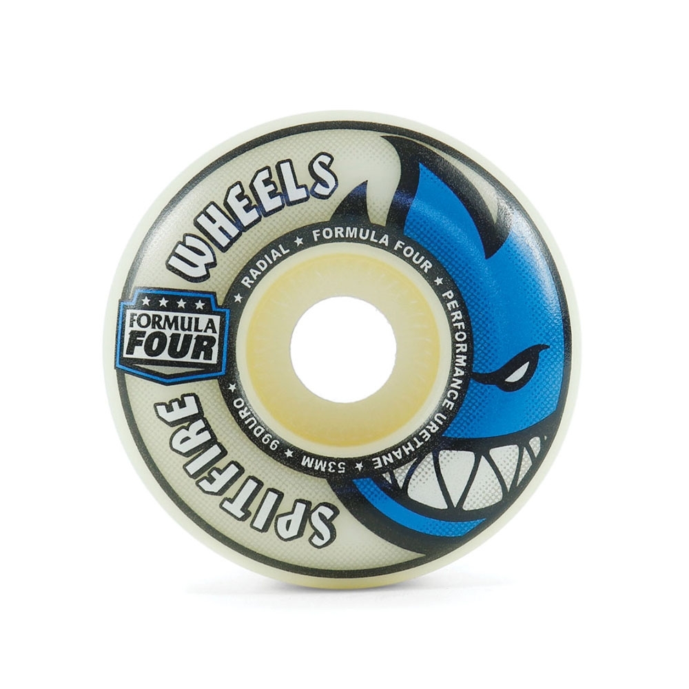 Roda Spitfire Formula Four Radials 53mm Azul
